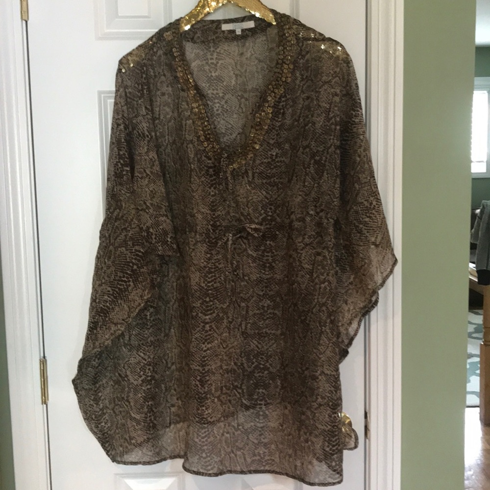 Beach cover up size large